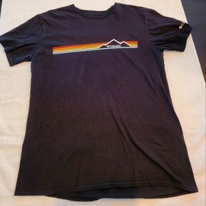 Men's Black Columbia Tshirt Size Large